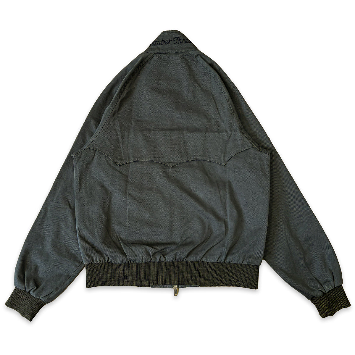 ヘビーウェイトコットンツイル ハリントンジャケット / AT Harrington Jacket 【Amber Threads】