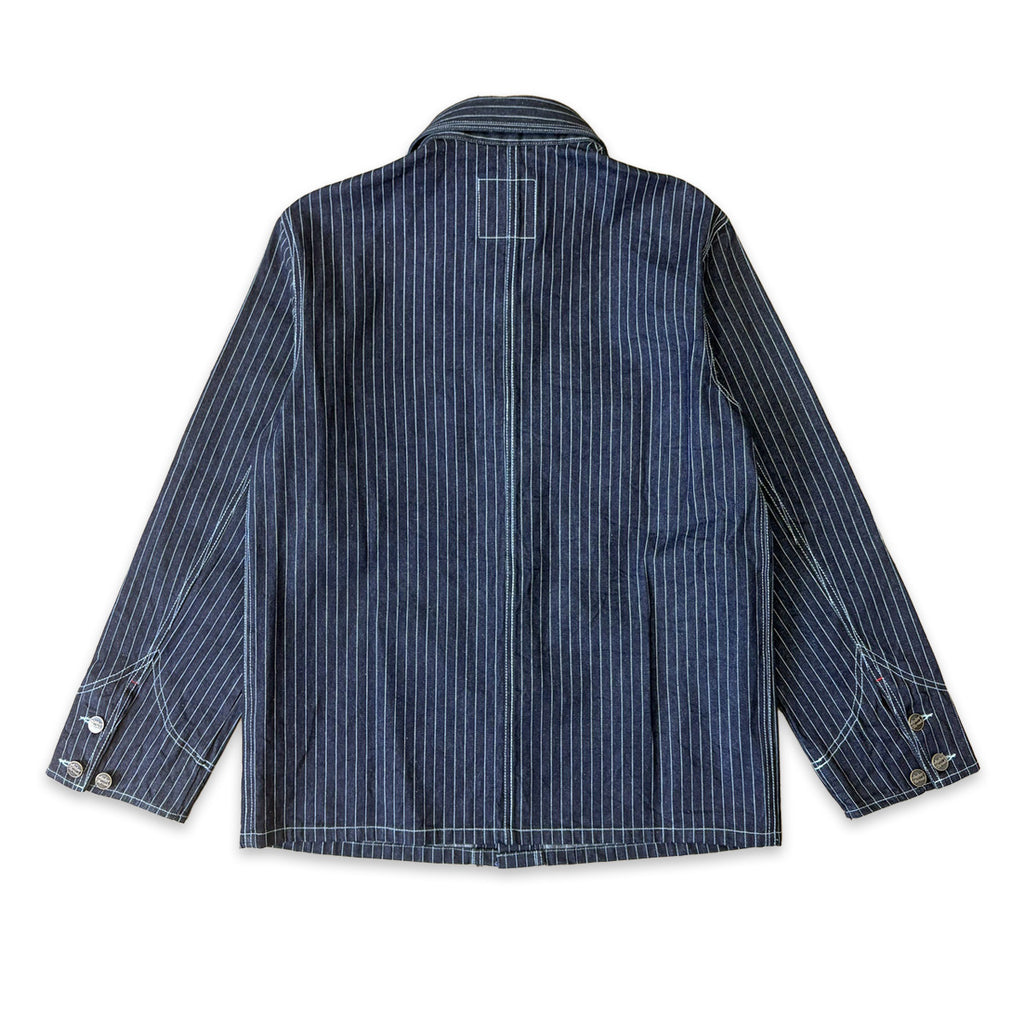 13オンス ヒッコリーデニム カバーオールジャケット/ Hickory Coverall Jacket 【Amber Threads】