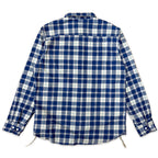 先染めコットン チェックフランネルワークシャツ / Cotton Flannel Check Shirt 【Amber Threads】