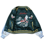 アセテートサテン リバーシブル スーベニアジャケット 鷲 龍 / Reversible Souvenir Jacket 【Amber Threads】