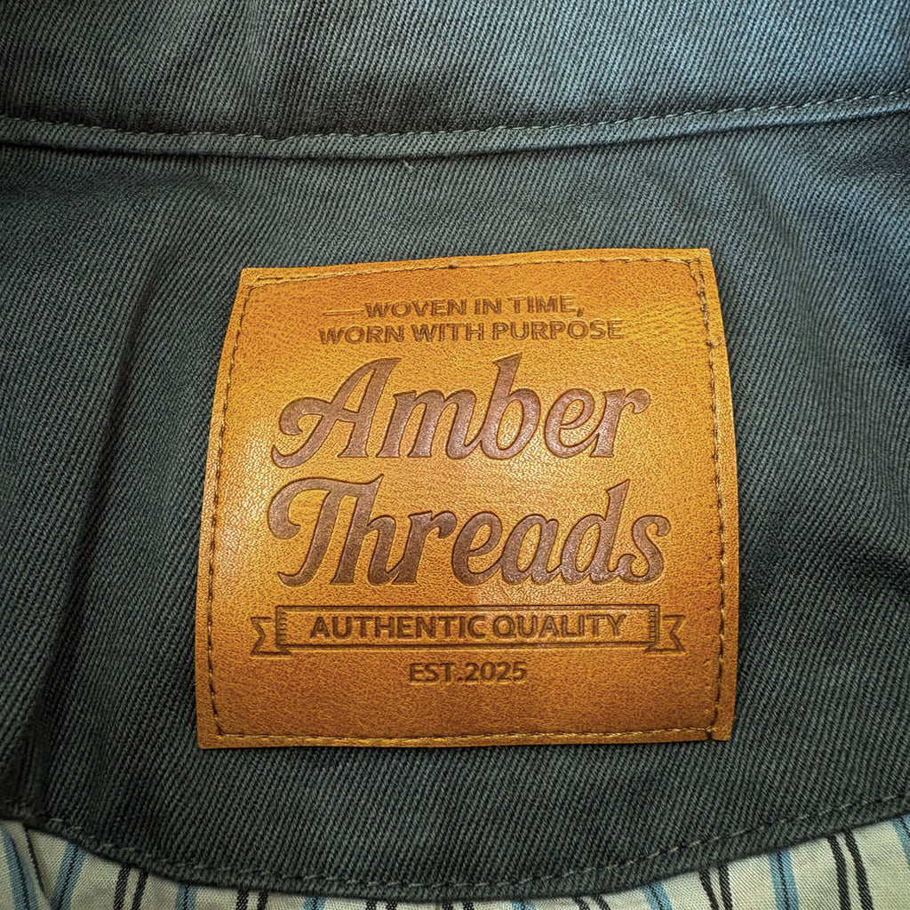 ヘビーウェイトコットンツイル ハリントンジャケット / AT Harrington Jacket 【Amber Threads】