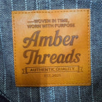 13オンス ヒッコリーデニム カバーオールジャケット/ Hickory Coverall Jacket 【Amber Threads】