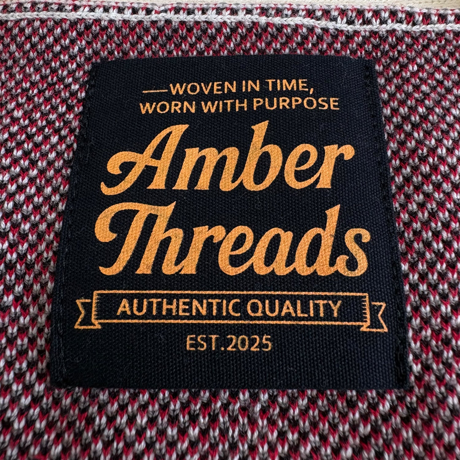 ネイティブ柄 コットンニットカーディガン / Native Cotton Knit Cardigan 【Amber Threads】