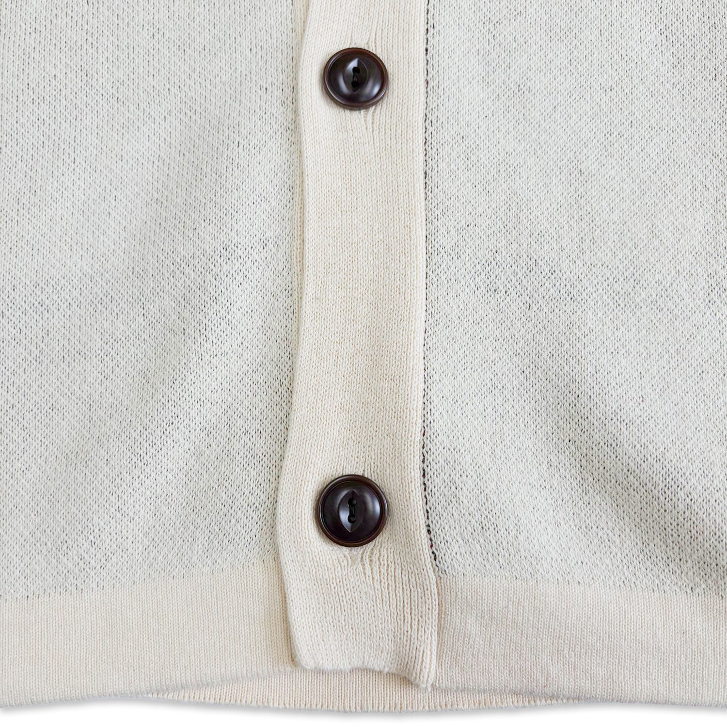 ネイティブ柄 コットンニットカーディガン / Native Cotton Knit Cardigan 【Amber Threads】