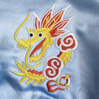 アセテートサテン リバーシブル スーベニアジャケット 鷲 龍 / Reversible Souvenir Jacket 【Amber Threads】