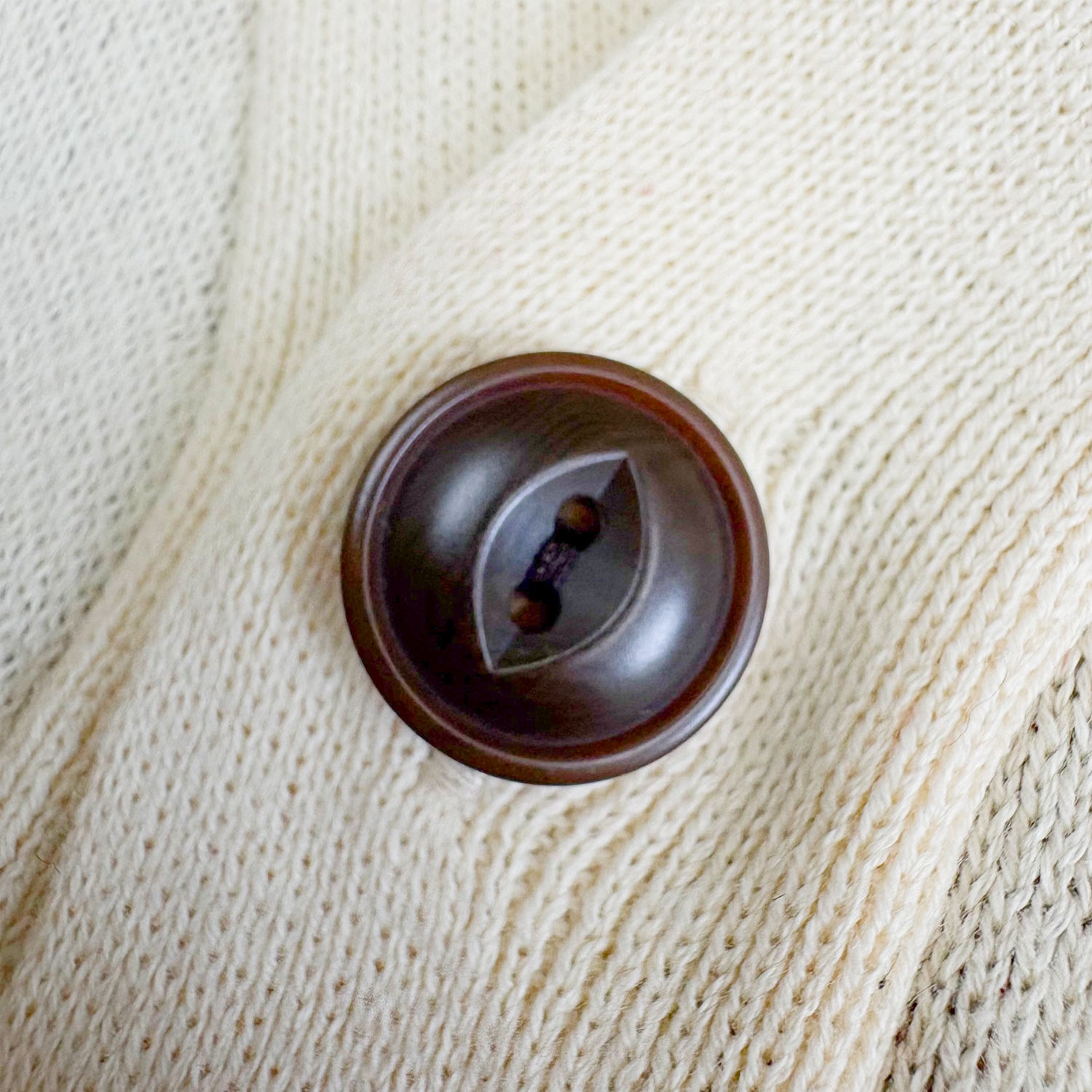 ネイティブ柄 コットンニットカーディガン / Native Cotton Knit Cardigan 【Amber Threads】