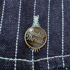 13オンス ヒッコリーデニム カバーオールジャケット/ Hickory Coverall Jacket 【Amber Threads】