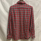 【中古】【古着】OLD NAVY チェック L/S フランネルシャツ グレー XXSサイズ