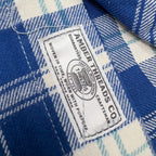 先染めコットン チェックフランネルワークシャツ / Cotton Flannel Check Shirt 【Amber Threads】