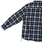 先染めコットン チェックフランネルワークシャツ / Cotton Flannel Check Shirt 【Amber Threads】