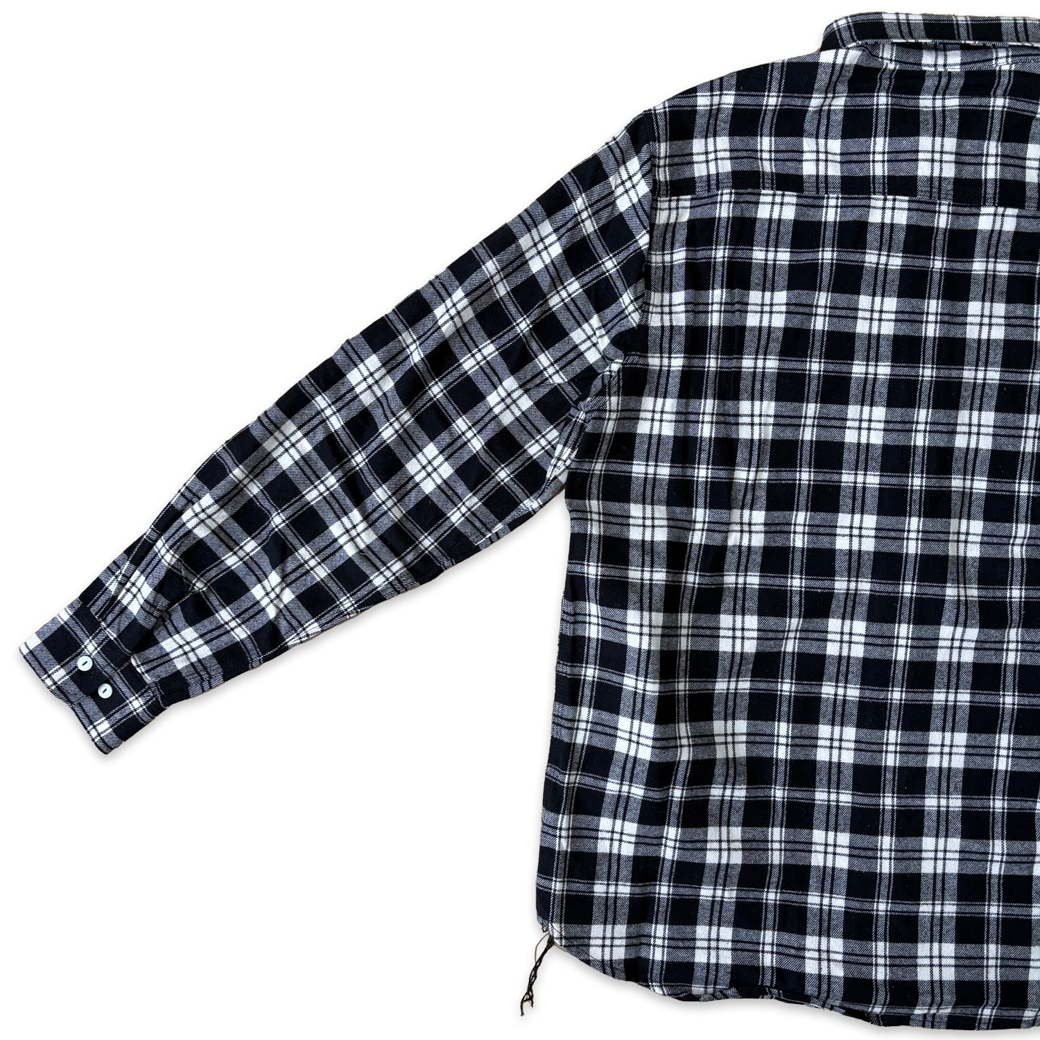 先染めコットン チェックフランネルワークシャツ / Cotton Flannel Check Shirt 【Amber Threads】