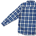 先染めコットン チェックフランネルワークシャツ / Cotton Flannel Check Shirt 【Amber Threads】
