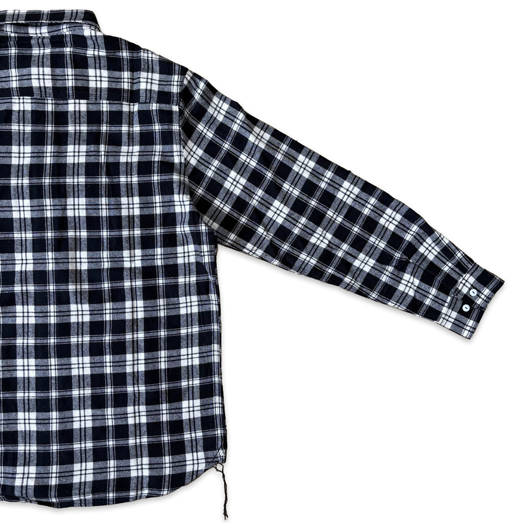 先染めコットン チェックフランネルワークシャツ / Cotton Flannel Check Shirt 【Amber Threads】
