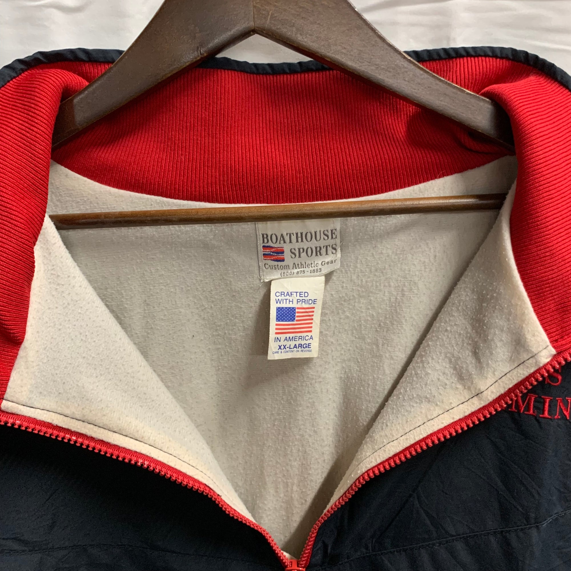 【中古】【古着】TOPSHOP カラーブロック ナイロンフルジップジャケット ブラック×ホワイト×イエロー Mサイズ