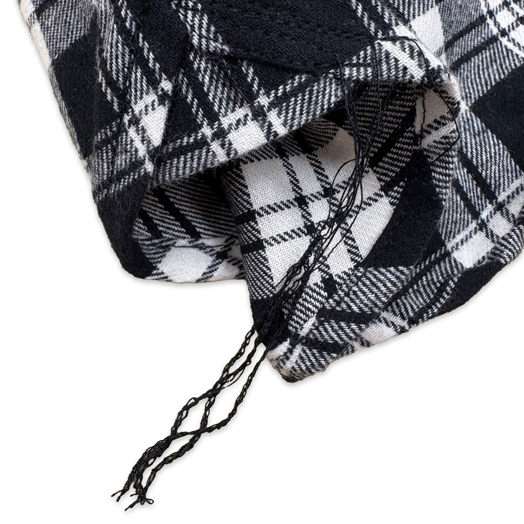 先染めコットン チェックフランネルワークシャツ / Cotton Flannel Check Shirt 【Amber Threads】