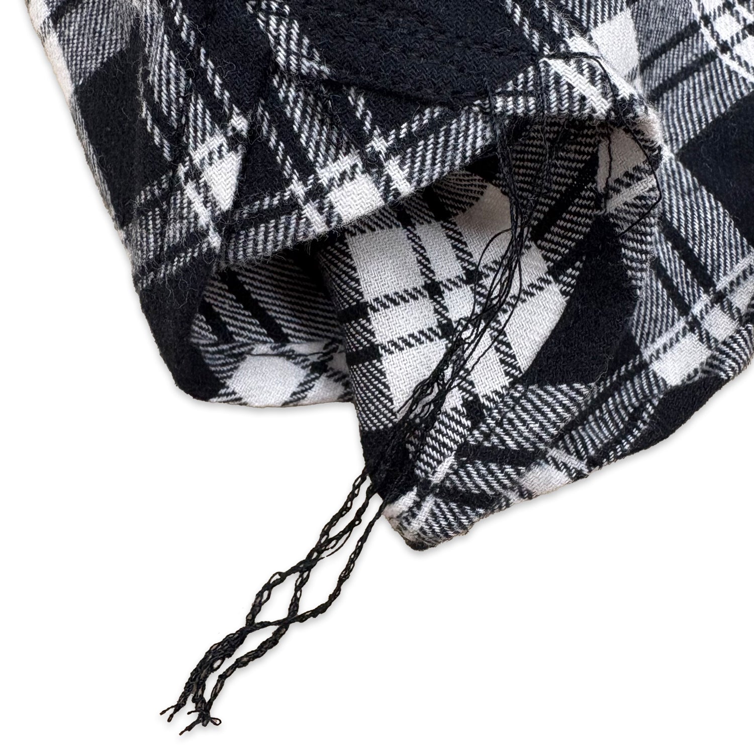 先染めコットン チェックフランネルワークシャツ / Cotton Flannel Check Shirt 【Amber Threads】