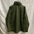 【中古】【古着】tilak ロゴ アウタージャケット モスグリーン Mサイズ