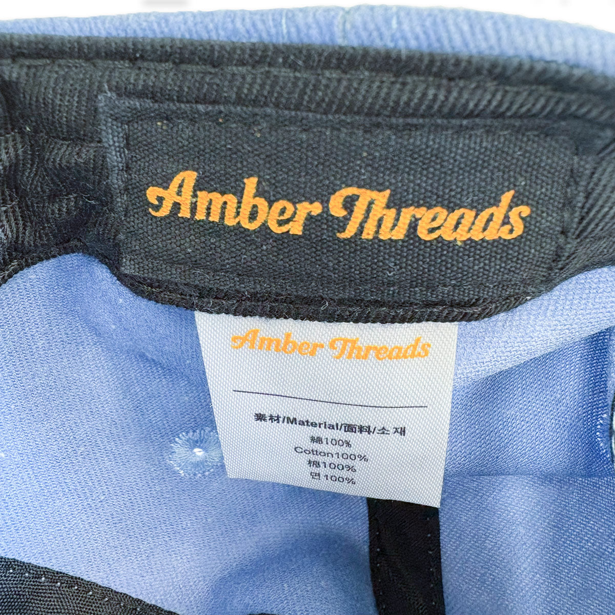 クラシックコットンキャップ AWA / AWA Classic Cotton Cap【Amber Threads】