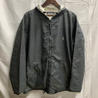 【中古】【古着】NAUTICA リバーシブル アウタージャケット グレー×ホワイト Mサイズ