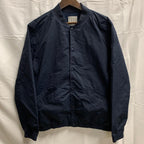 【中古】【古着】GAP 無地 ベースボールジャケット ネイビー Sサイズ