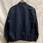 【中古】【古着】GAP 無地 ベースボールジャケット ネイビー Sサイズ