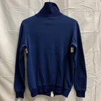 【中古】【古着】 ワンポイント トラックジャケット ネイビー×ホワイト