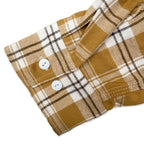 先染めコットン チェックフランネルワークシャツ / Cotton Flannel Check Shirt 【Amber Threads】