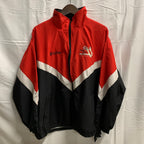 【中古】【古着】Reach Sports ロゴ  レッド×ブラック×ホワイト