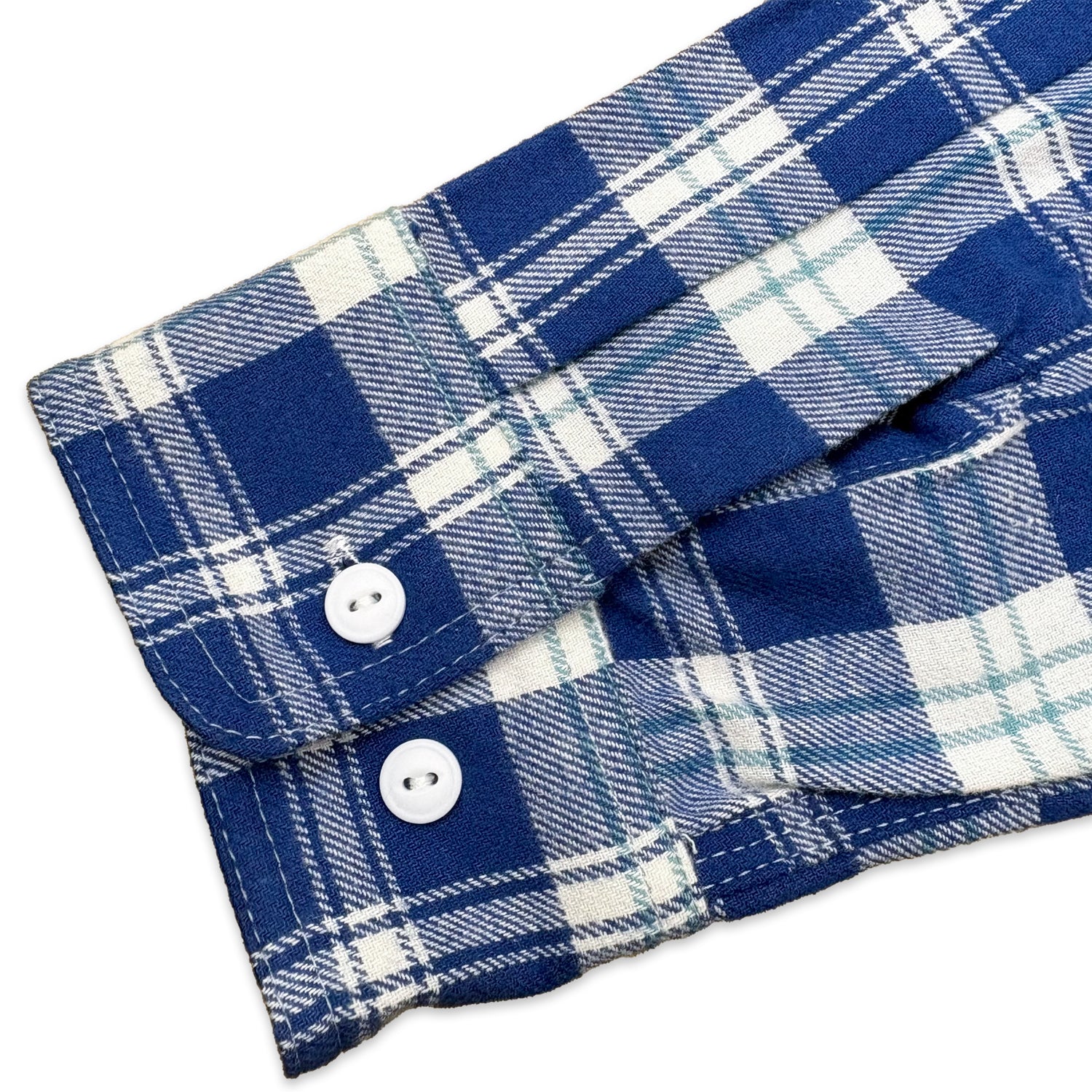 先染めコットン チェックフランネルワークシャツ / Cotton Flannel Check Shirt 【Amber Threads】