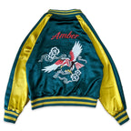 アセテートサテン リバーシブル スーベニアジャケット 鷲 龍 / Reversible Souvenir Jacket 【Amber Threads】