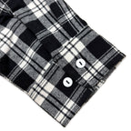 先染めコットン チェックフランネルワークシャツ / Cotton Flannel Check Shirt 【Amber Threads】