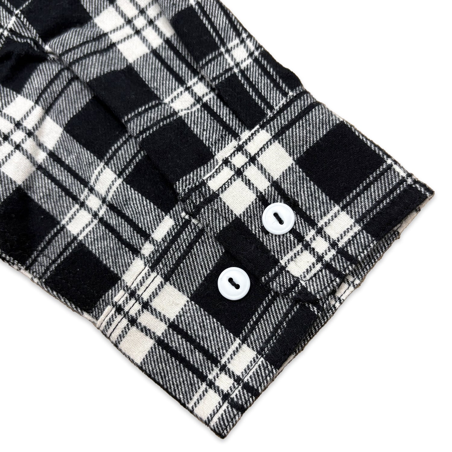 先染めコットン チェックフランネルワークシャツ / Cotton Flannel Check Shirt 【Amber Threads】