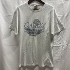 【古着】Dynasty プリント S/S カットソー グレー Lサイズ