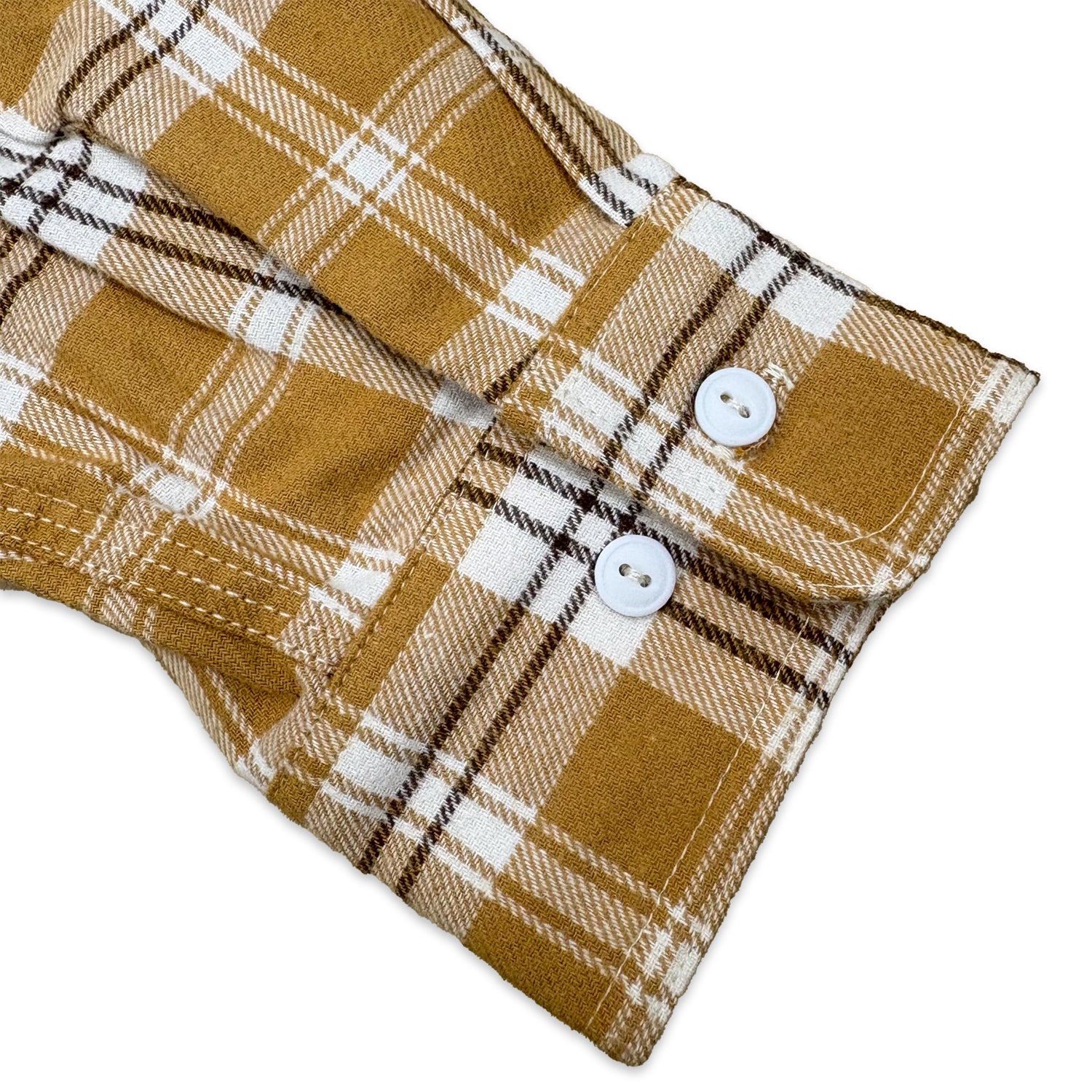 先染めコットン チェックフランネルワークシャツ / Cotton Flannel Check Shirt 【Amber Threads】