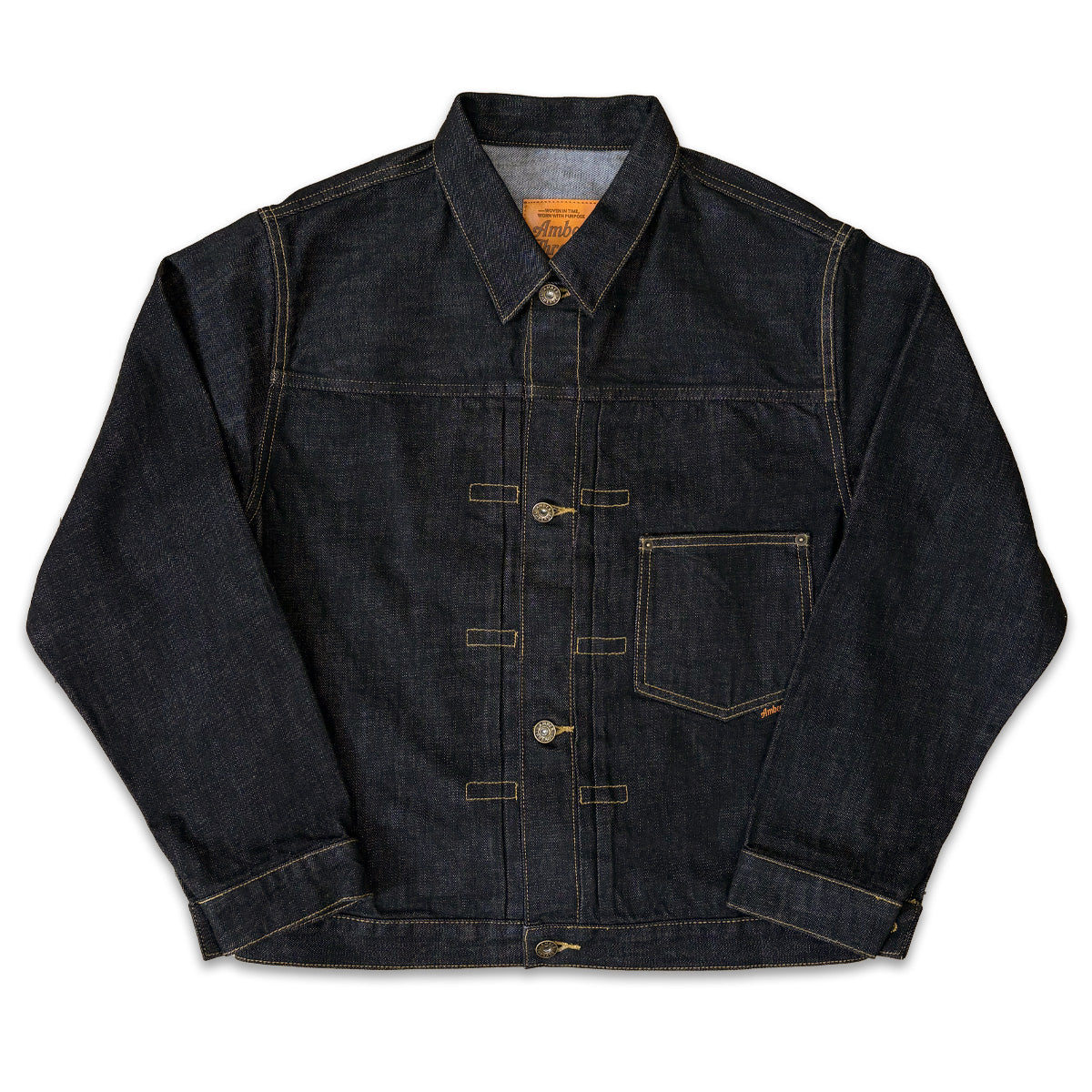 デニムジャケット 1st タイプ / 1st Denim Jacket 【Amber Threads】