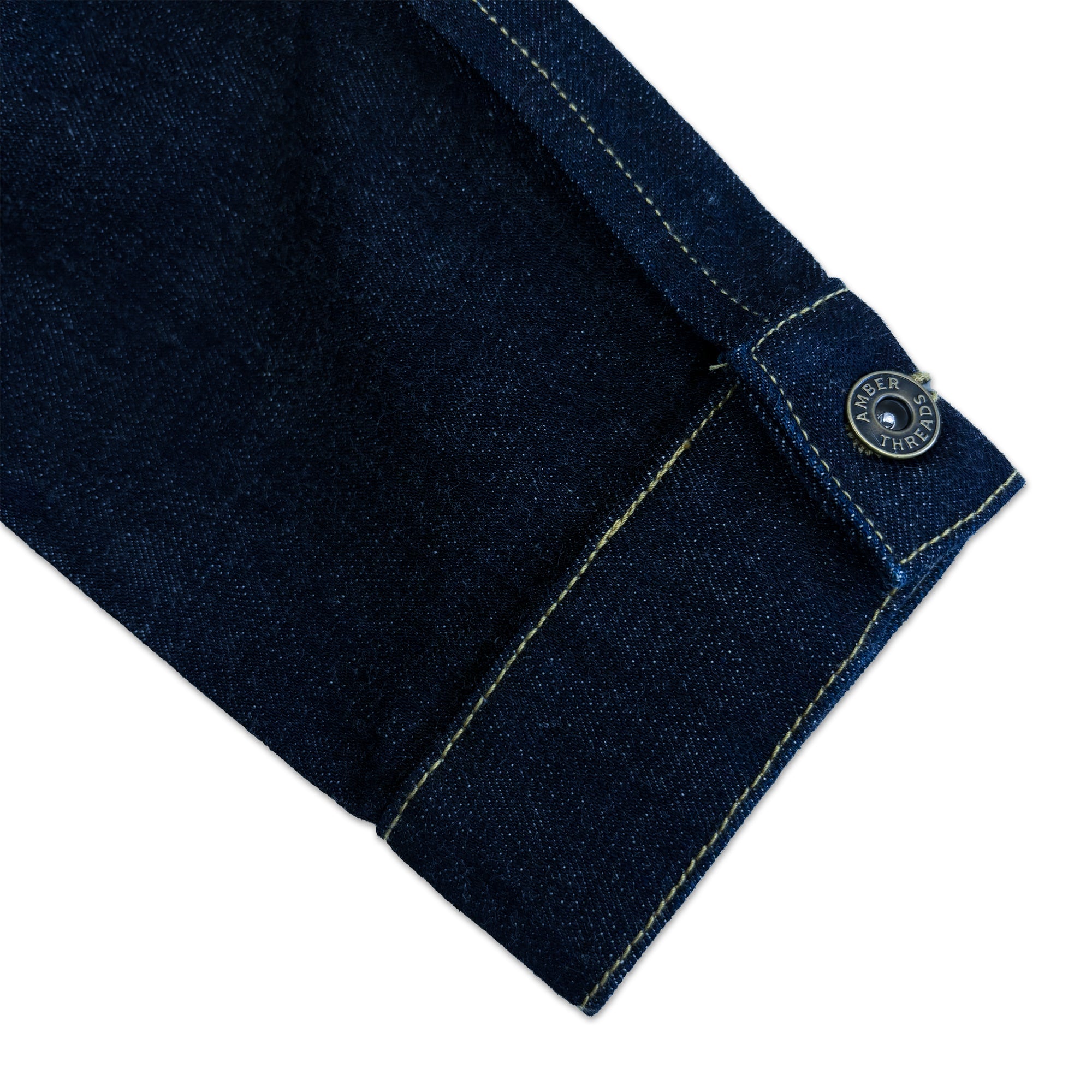 Amber Threads 1st デニムジャケット 左袖口背面 ディテール