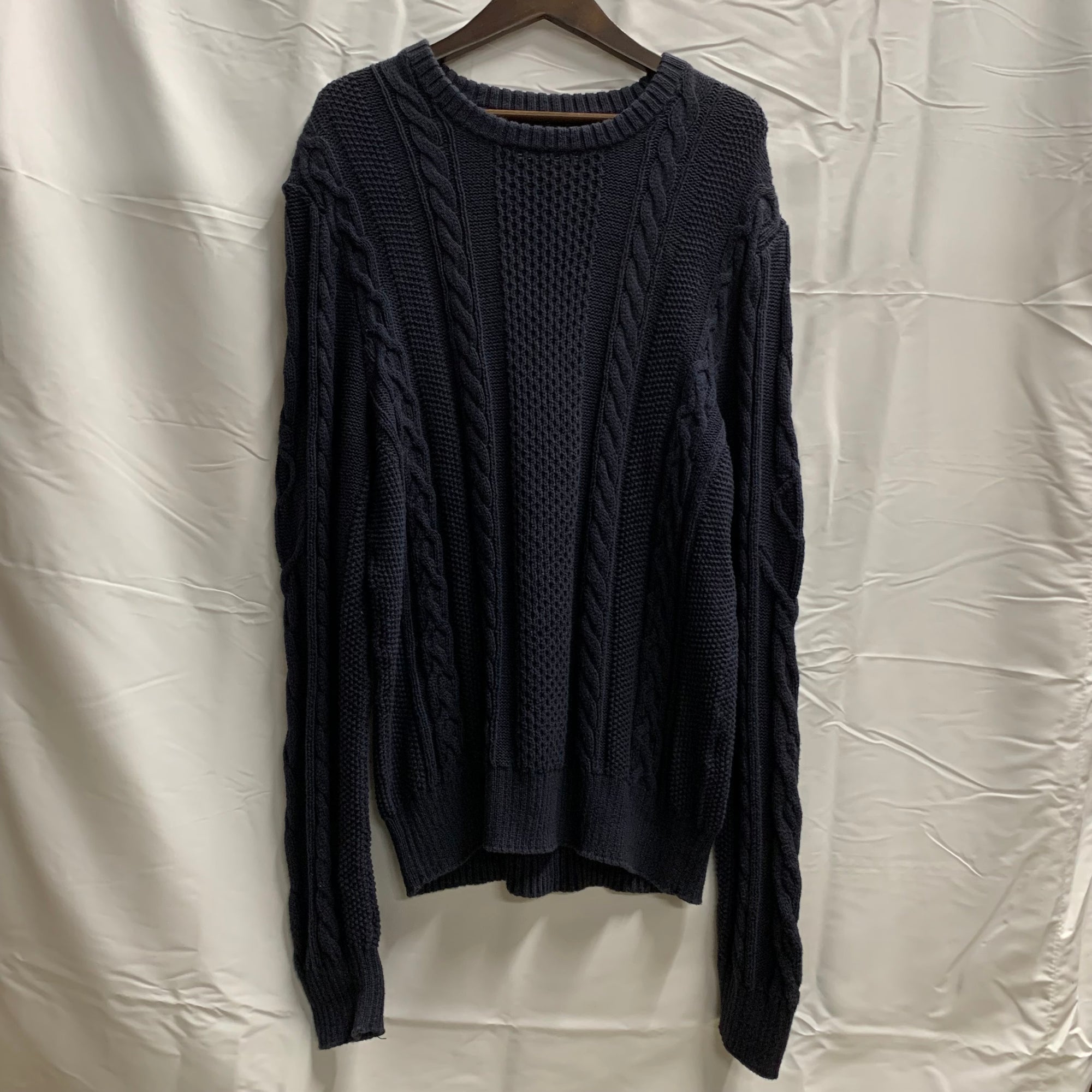 【中古】【古着】JACK SPADE 無地 ニット ネイビー