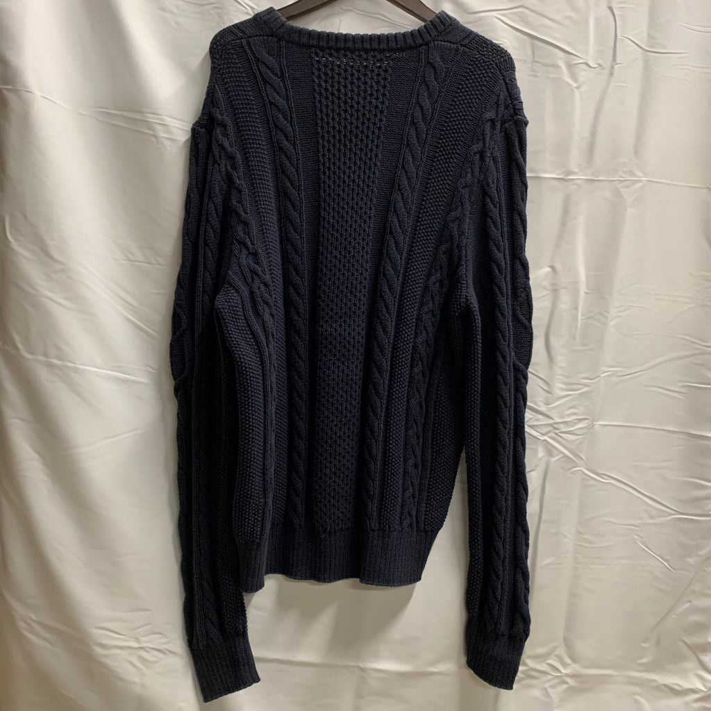 【中古】【古着】JACK SPADE 無地 ニット ネイビー