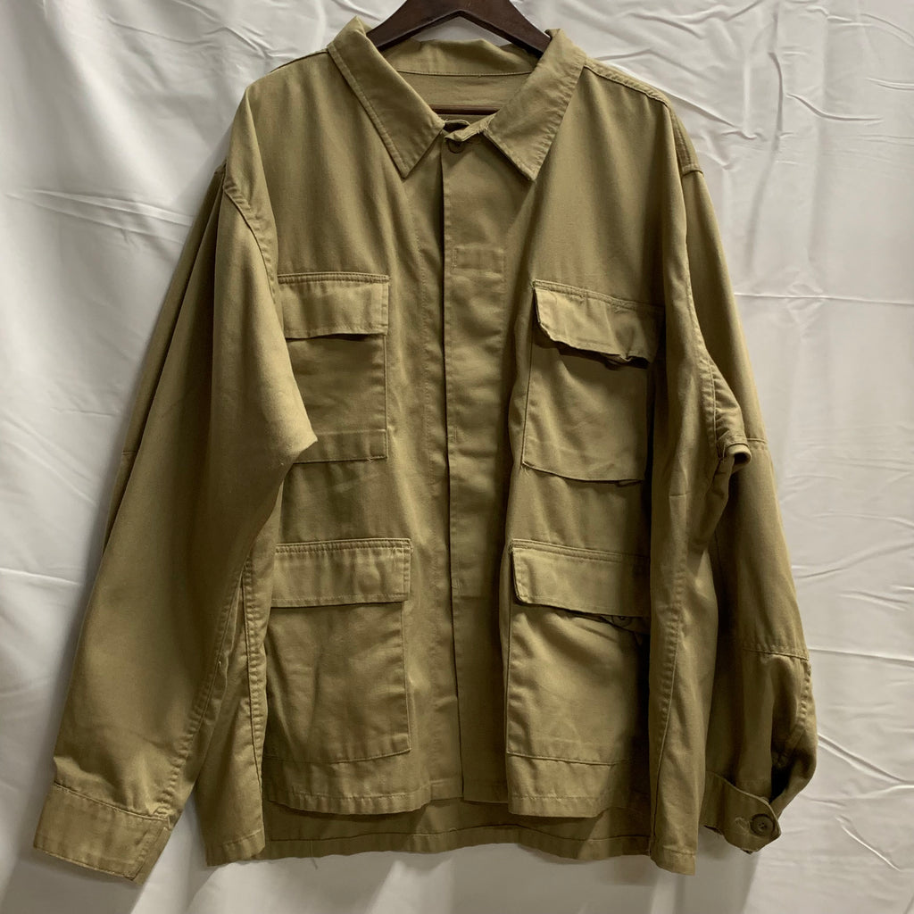【中古】【古着】 無地 ジャケット マスタード