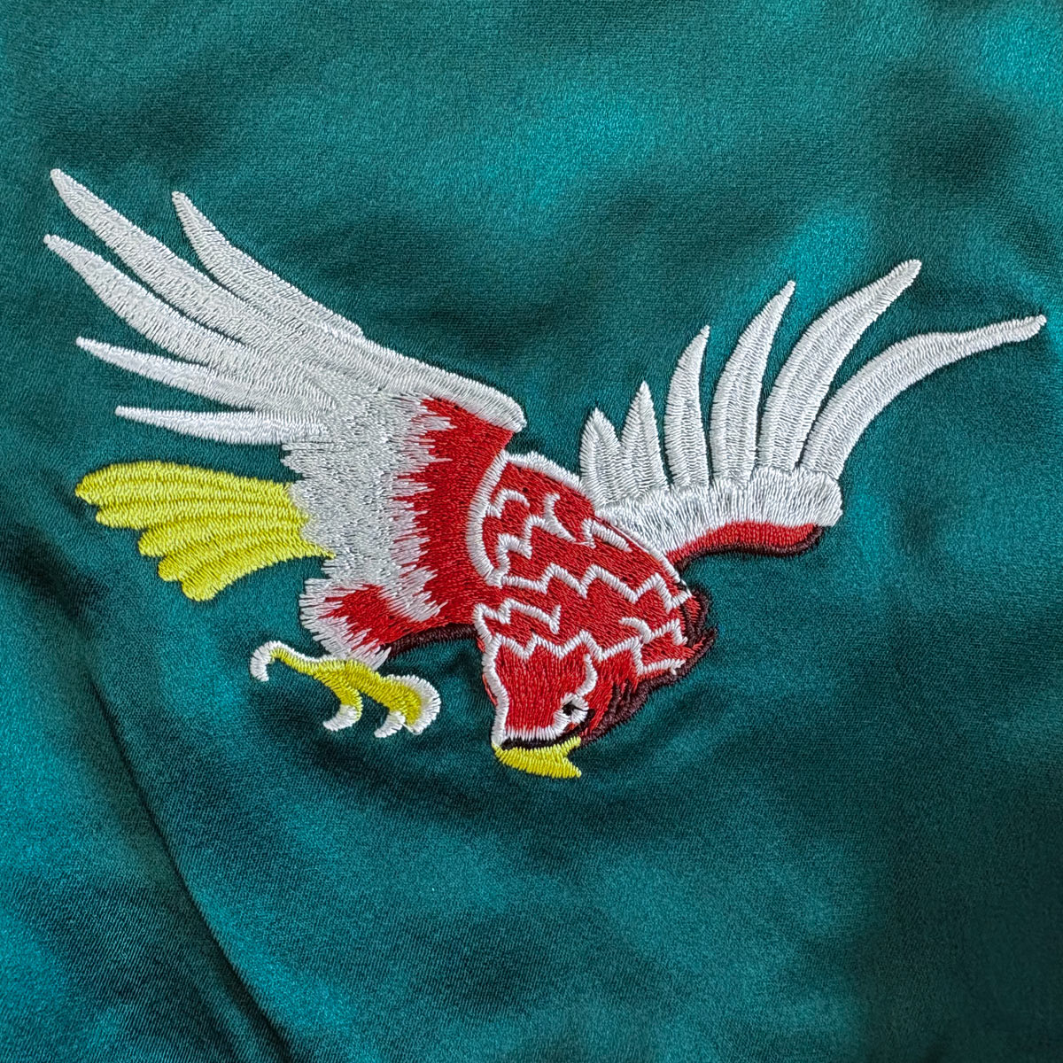 アセテートサテン リバーシブル スーベニアジャケット 鷲 龍 / Reversible Souvenir Jacket 【Amber Threads】