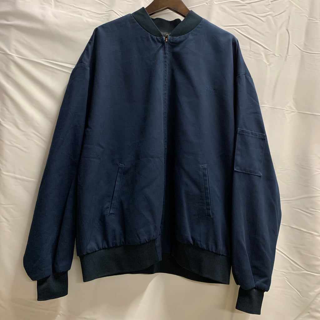 【中古】【古着】RED KAP 無地 ジャケット ネイビー