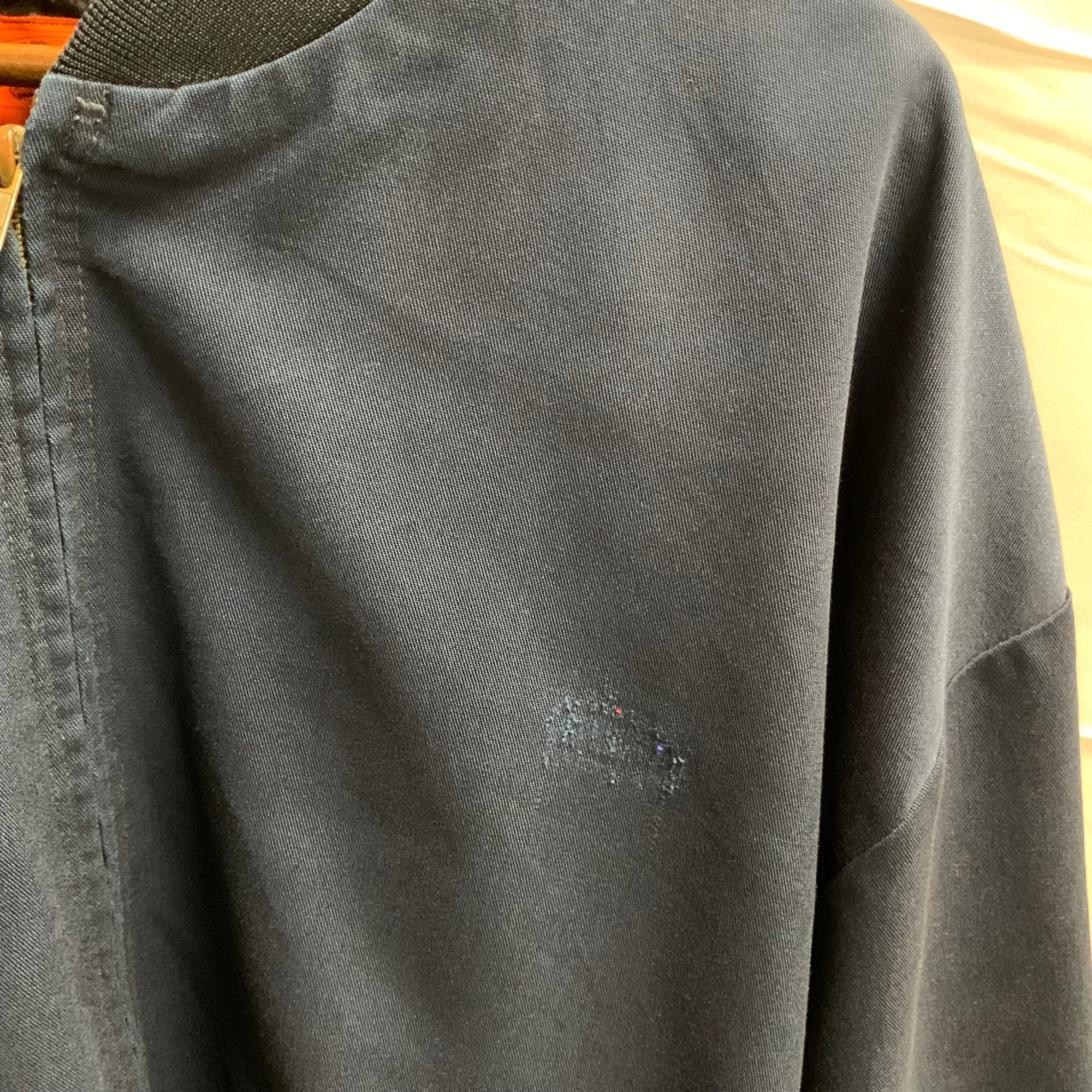 【中古】【古着】RED KAP 無地 ジャケット ネイビー