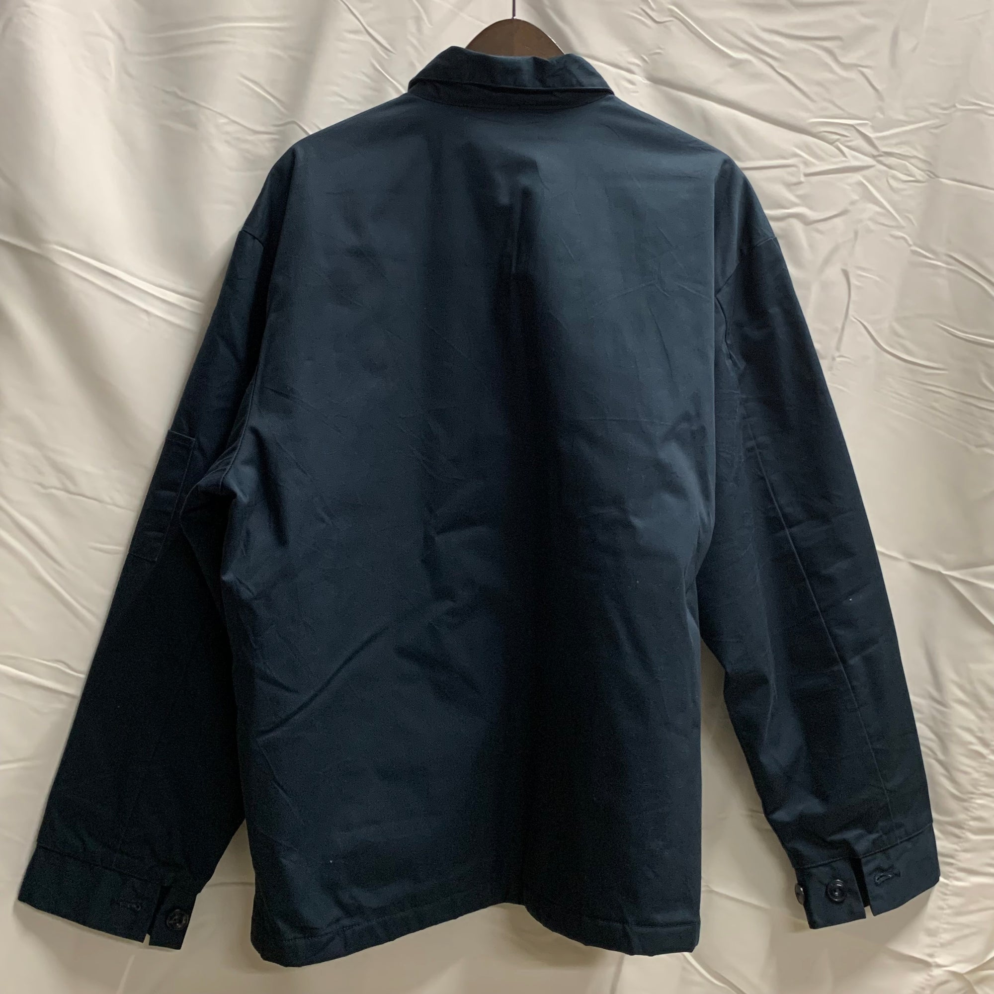 【中古】【古着】River's End 無地 ジャケット ネイビーブルー