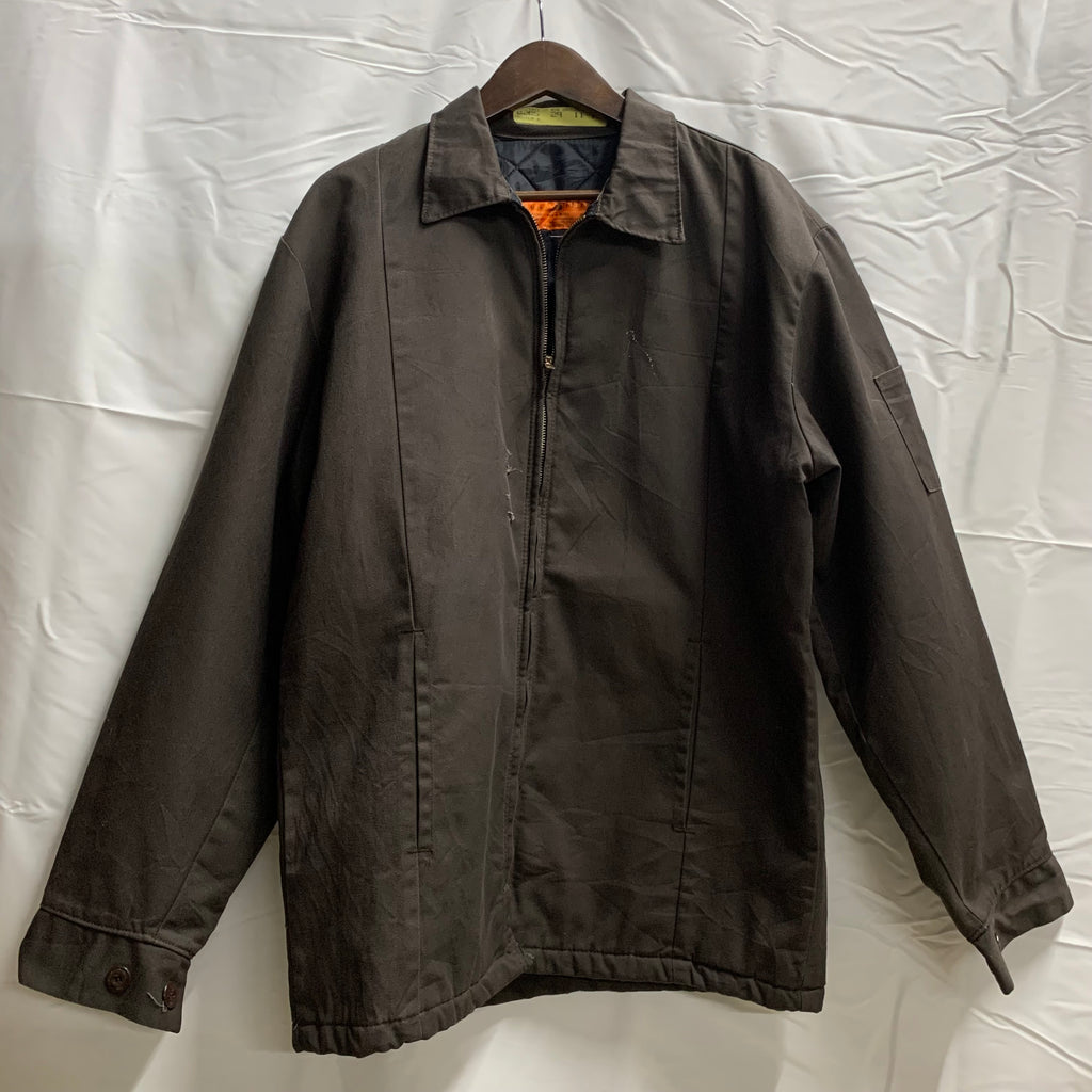 【中古】【古着】RED KAP 無地 ジャケット ダークブラウン