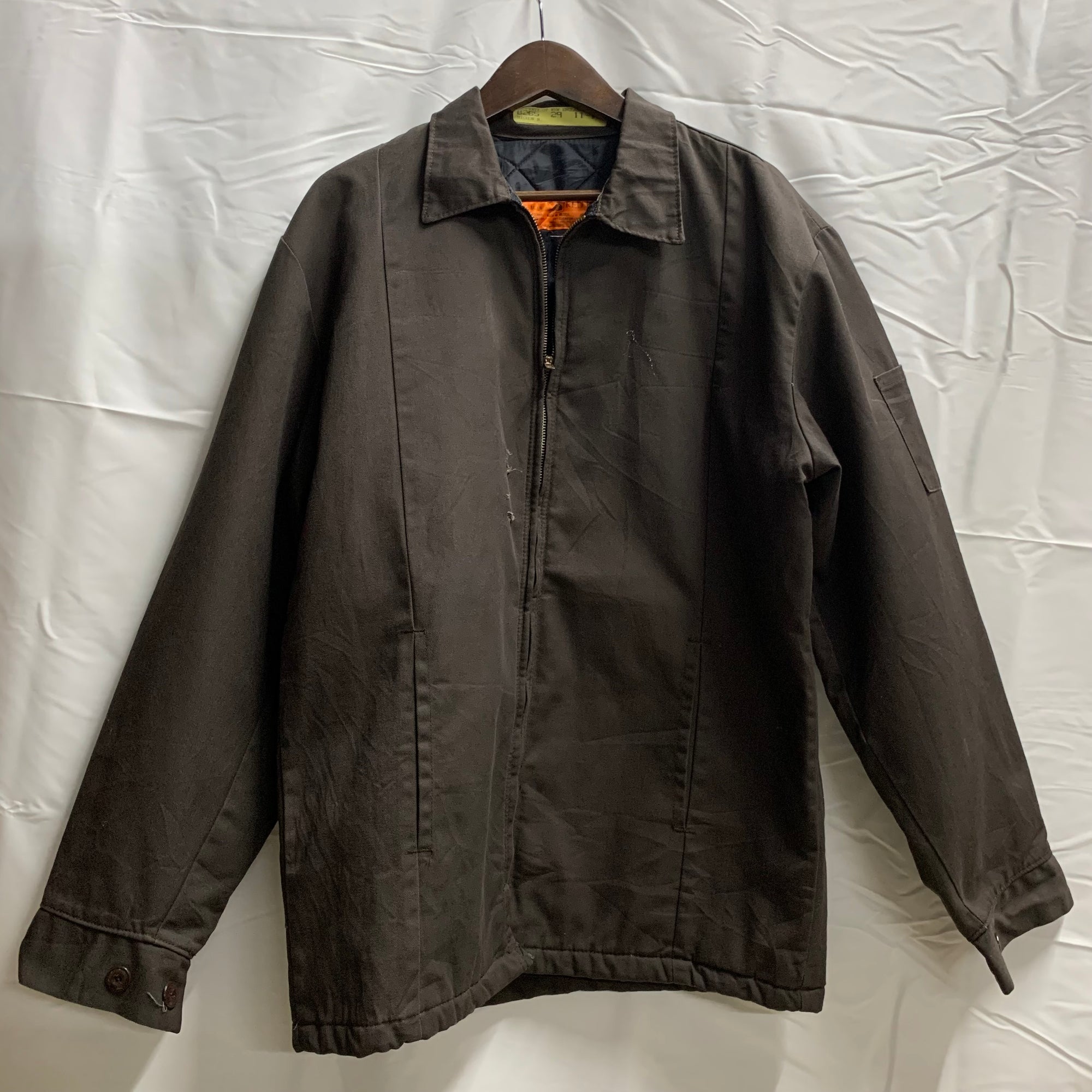 【中古】【古着】RED KAP 無地 ジャケット ダークブラウン