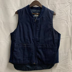 【中古】【古着】 無地 ジャケット ネイビー