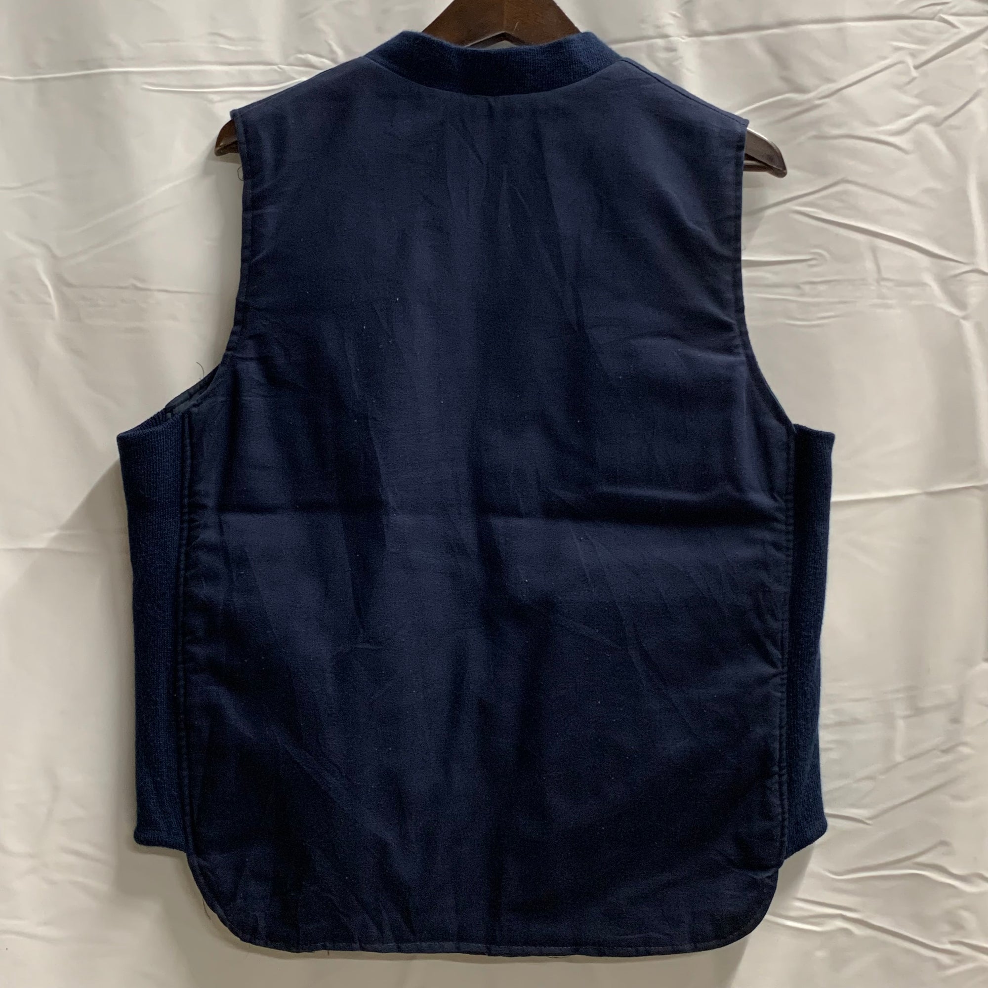 【中古】【古着】 無地 ジャケット ネイビー