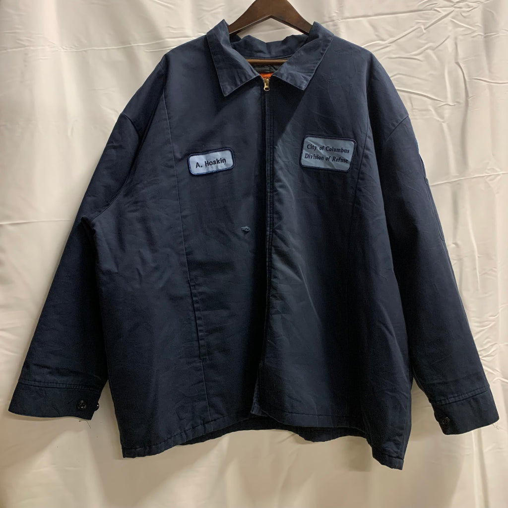 【中古】【古着】Cintas ツーポイント ジャケット ネイビー