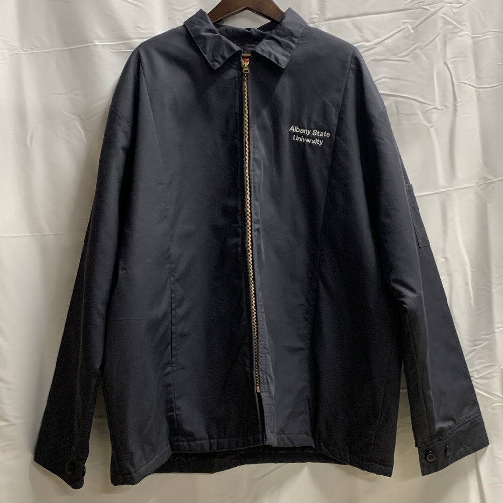 【中古】【古着】Cintas ワンポイント ジャケット ウォッシュブラック
