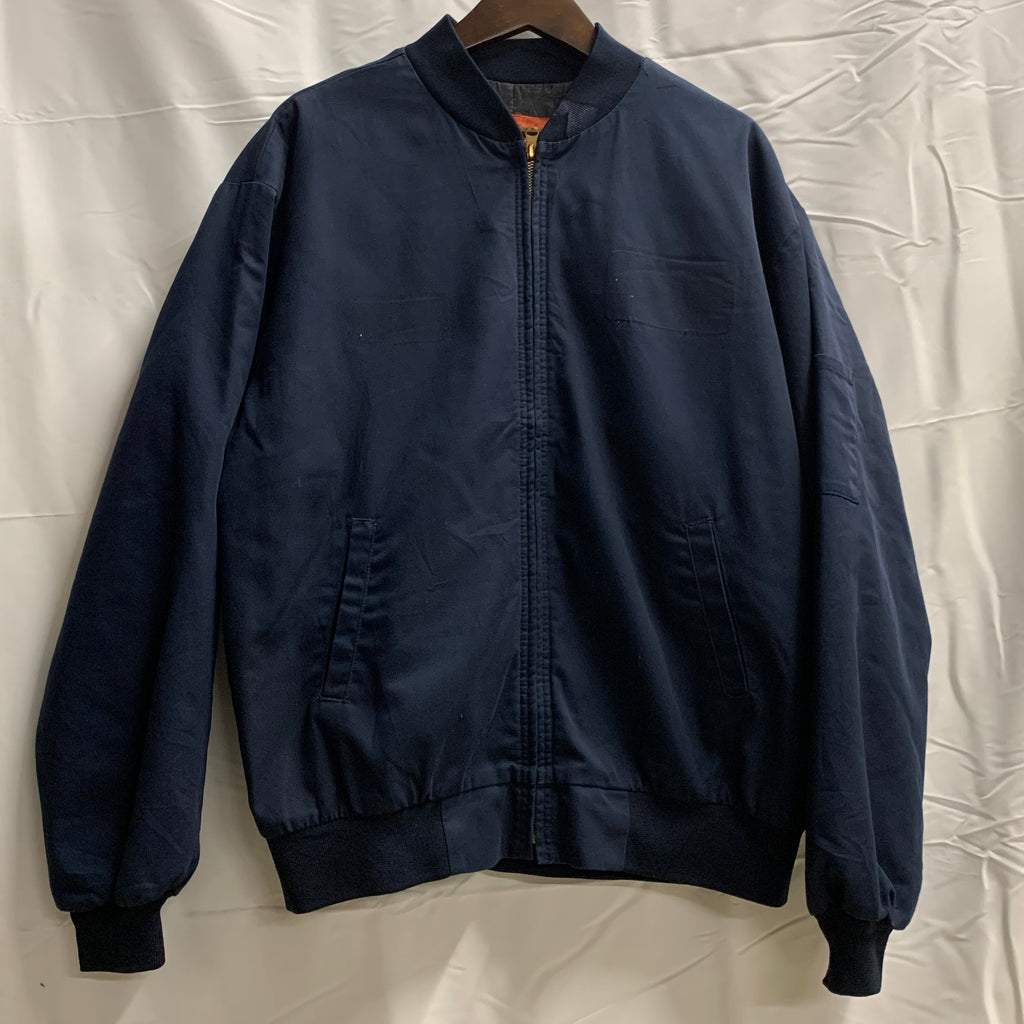 【中古】【古着】Cintas 無地 ジャケット ネイビー